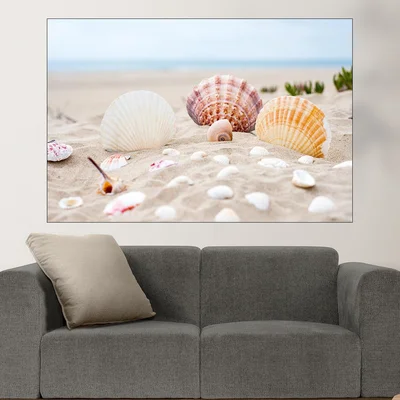 Декориран с миди плаж - картина пано за стена