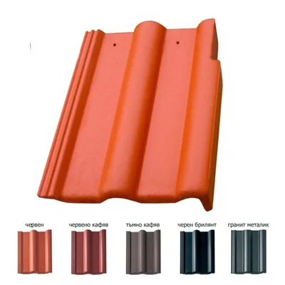 Странична дясна керемида Класик Protector Plus гранит металик BRAMAC