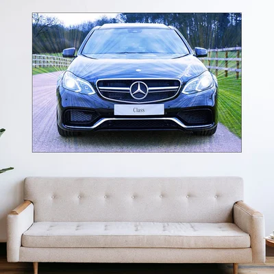 Луксозен автомобил - Mercedes - картина пано за стена