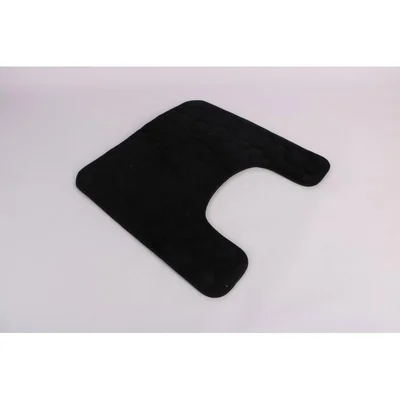 Постелка за баня с Memory пяна 50x50 см черна INTER CERAMIC