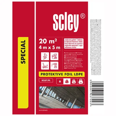 Защитно фолио 4x5м 0.03мм Special LDPE SCLEY