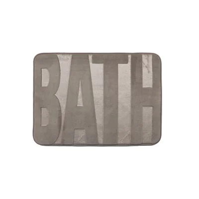 Постелка за баня BATH с Memory пяна кафява INTER CERAMIC