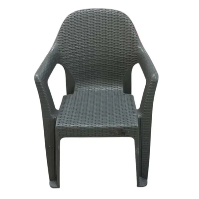 Градински стол PVC сив Polo MEVSIM