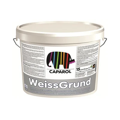 Грунд боя weissgrund caparol 15л 910915