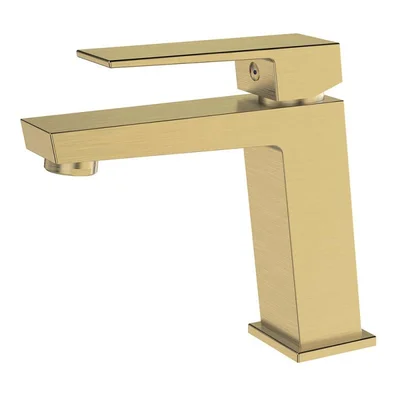 Стоящ смесител за баня Елинор Brush Gold INTER CERAMIC