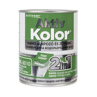 Боя 2в1 Aktiv Kolor 0.75 л Тревисто зелена KITTFORT