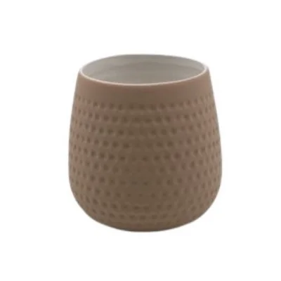 Поставка за четки за зъби Лейла бежова INTER CERAMIC