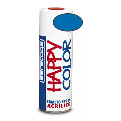 Акрилна спрей боя - Небесно син 400 мл Happy Color SARATOGA