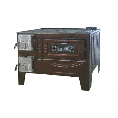 Готварска печка с голяма фурна ТК 206 ГФ ZVEZDA