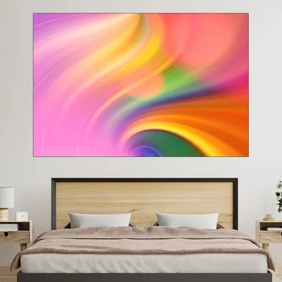 Цветен абстрактен фон - картина пано за стена