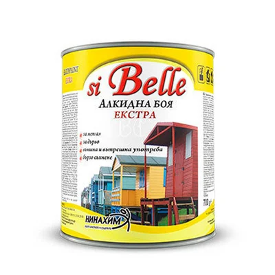 Алкидна боя SI BELLE - синя- 3 кг