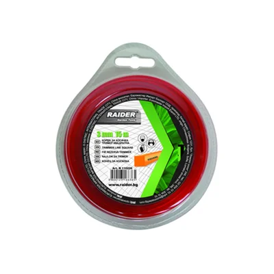 Корда за моторна коса, квадратна, 3 мм / 15 м