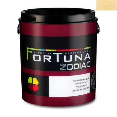 Тебеширена  боя винтидж - жълта- Fortuna 250 мл