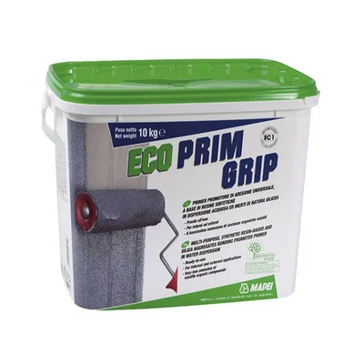 Свързващ разтвор и грунд за мазилка- eco prim grip -10 кг. - MAPEI