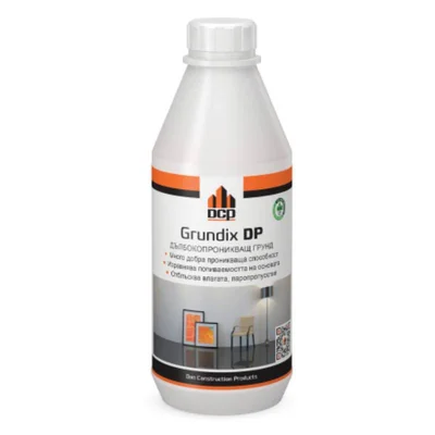 Дълбокопроникващ грунд Grundix DP 5 л бял DCP