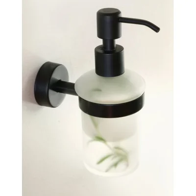 Дозатор за течен сапун Modernо черен мат KAPITAN