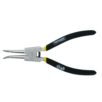 Извити външни зегер клещи 180 мм - Topmaster