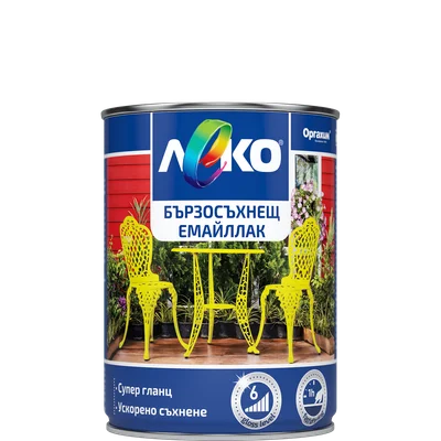 Леко бързосъхнещ емайллак бежов 650мл ОРГАХИМ