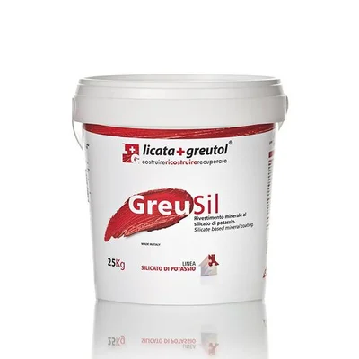 Силикатна драскана мазилка 2 мм Greusil LICATA