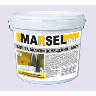 Боя за влажни помещения 1.5 кг бяла MARSEL PRO