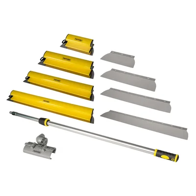 Комплект ножове за шпакловка 250-800 мм 10 части TOPMASTER