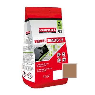 Фуга 1-8 мм 2 кг марун 20 Multifill Smalto ISOMAT