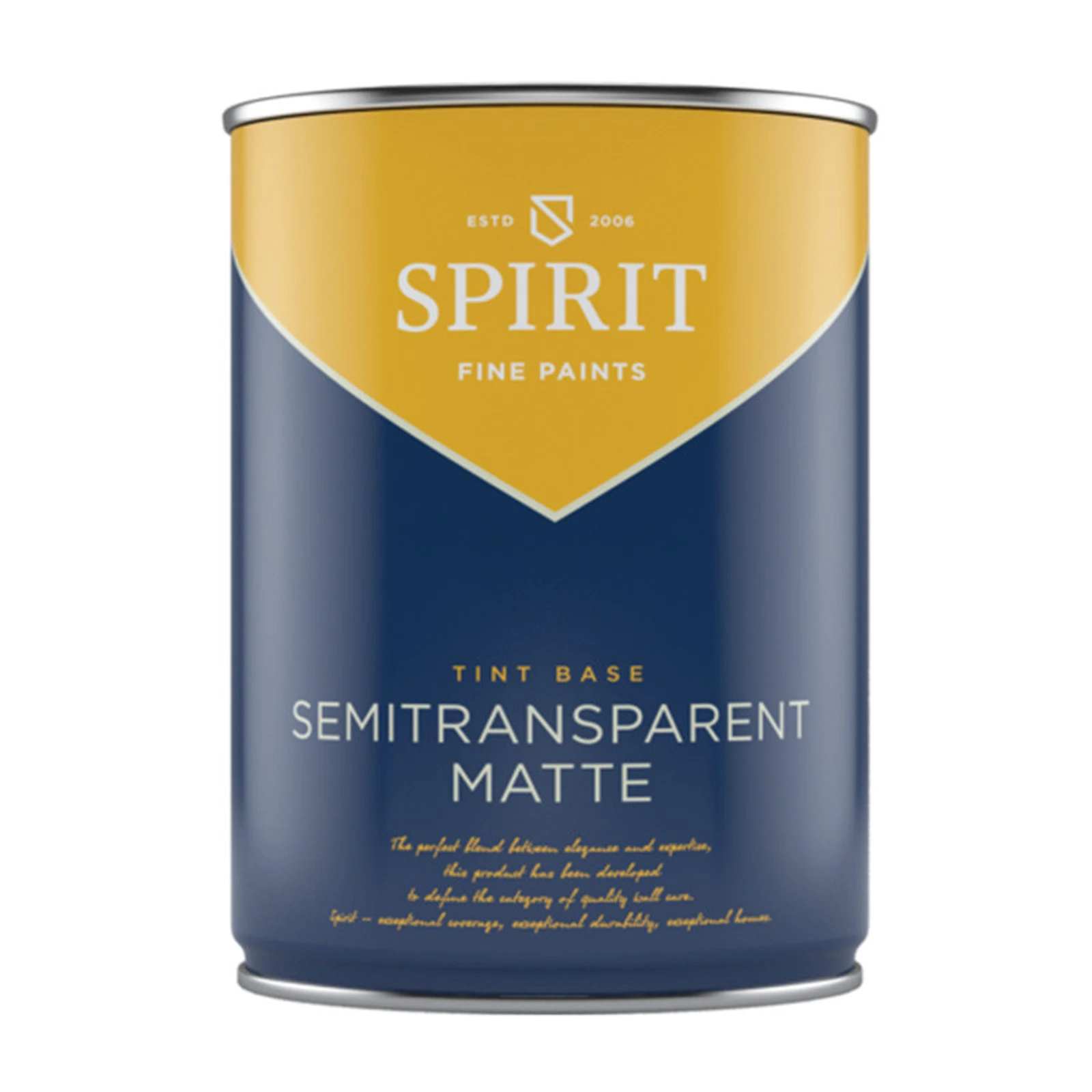База за тониране Spirit Tint - Мат - Полупрозрачна - 2.5 л. - Image 1