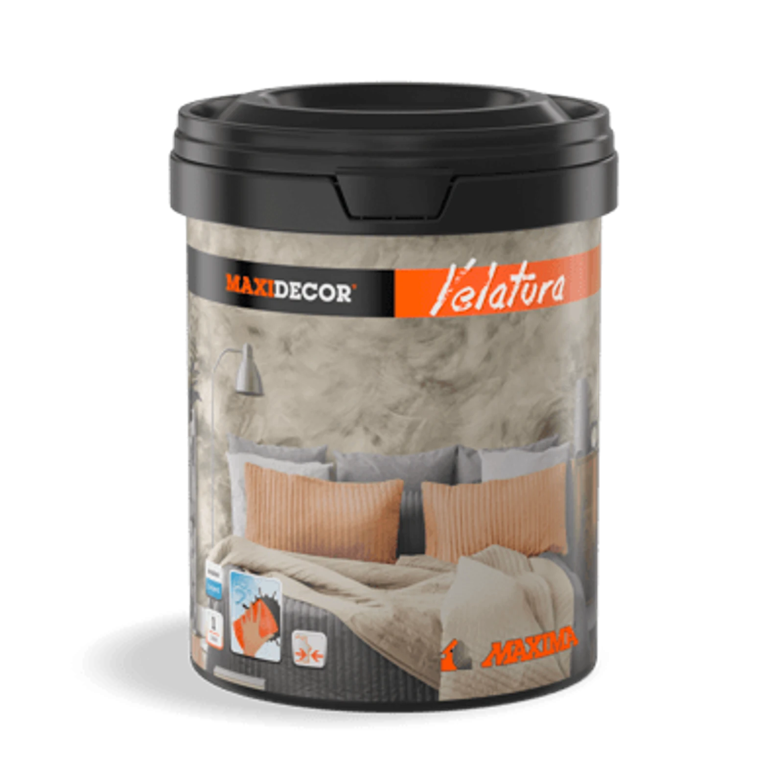 Декоративна боя неутрална база 1 л Maxidecor Velatura MAXIMA - Image 1