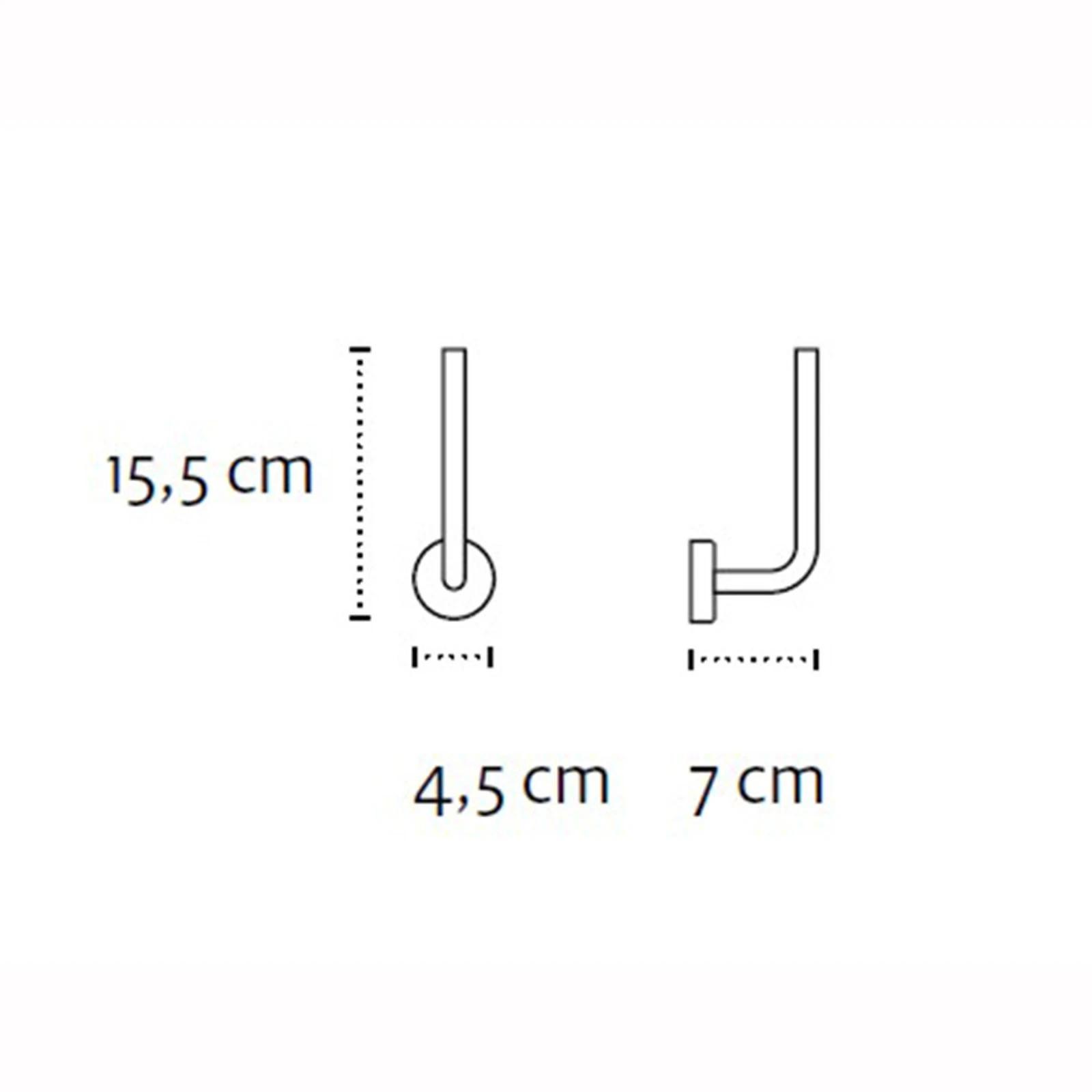 Поставка за тоалетна хартия полирана Moderno KAPITAN - Image 2