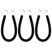 Извити соларни отоплителни панели за басейн 3 бр 72,5x46 см - Thumbnail 9