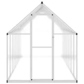 Оранжерия - поликарбонат - стоманена основа  445x169x195 см - Thumbnail 2