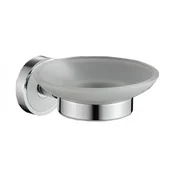 Стъклена сапунерка за баня Ава ICA 3459W INTER CERAMIC - Thumbnail 1