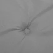 Възглавница за градинска пейка сива 200x50x4 см оксфорд плат - VL47607 - Thumbnail 5