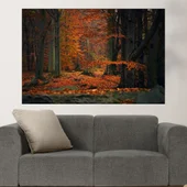 Есен в гората - картина пано за стена - Thumbnail 1