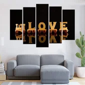 Влака на любовта - картина пано за стена - Thumbnail 3