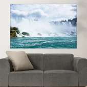 Ниагарският водопад в близък план - картина пано за стена - Thumbnail 1