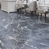 Гранитогрес 60х120 см Мерлето черен KAI - Thumbnail 2