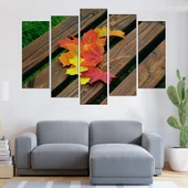 Есенни листа в парка - картина пано за стена - Thumbnail 3