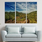 Великата китайска стена - картина пано за стена - Thumbnail 2