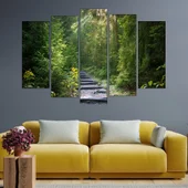 Живописна горска пътека - картина пано за стена - Thumbnail 3