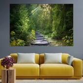Живописна горска пътека - картина пано за стена - Thumbnail 1