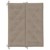 Възглавница за градинска пейка таупе 120x(50+50)x7 см оксфорд - VL315012 - Thumbnail 6