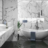 Гранитогрес 60x120 см Lux Iceberg White PAMESA - Thumbnail 2