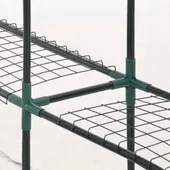 Парник с 8 рафта, 143x143x195 см - Thumbnail 6