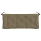 Възглавници за градински пейки 2 бр таупе 120x50x7 см плат - VL4002605 - Thumbnail 6