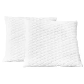 Възглавници, 2 бр, 80x80x14 см, мемори пяна - Thumbnail 2