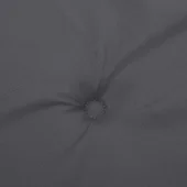 Възглавница за градинска пейка антрацит 120x50x4см оксфорд плат - VL43190 - Thumbnail 5