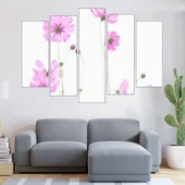 Картина розови цветчета - картина пано за стена - Thumbnail 3