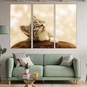 Малко коте - портрет - картина пано за стена - Thumbnail 2