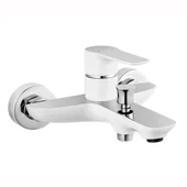 Стенен смесител за вана/душ Adore бял/хром FERRO - Thumbnail 1